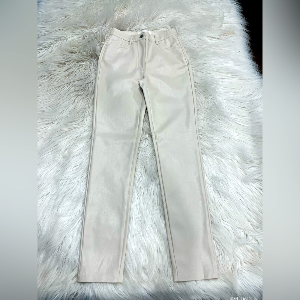 BRAND NEW WILFRED MELINA VEGAN LEATHER SLIM PANT